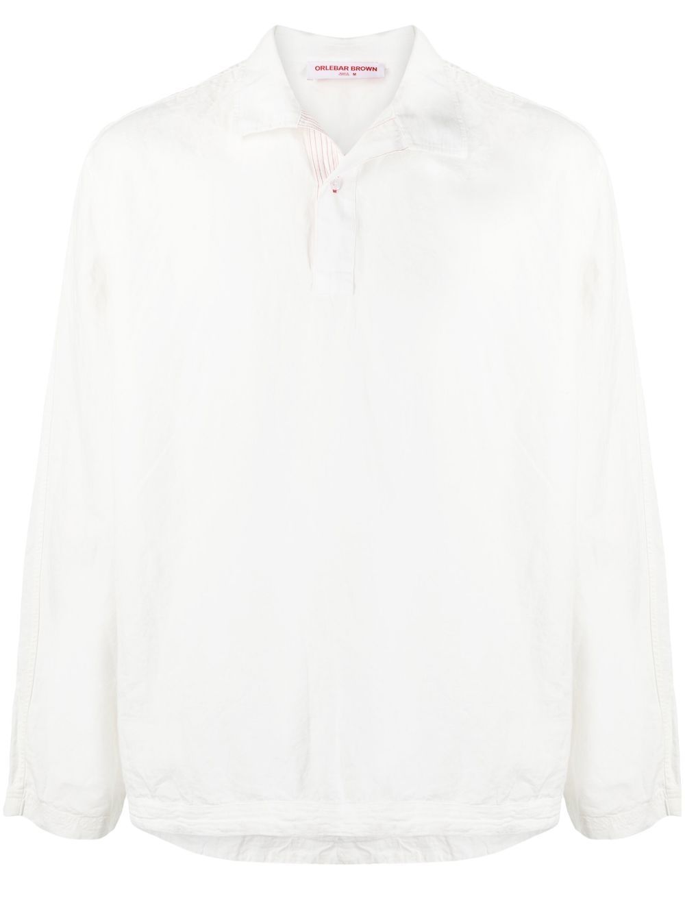 Floral-print short-sleeve shirt - White