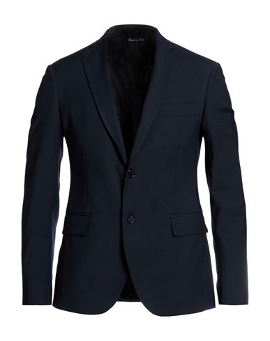 Man Blazer Navy Size 36 Wool