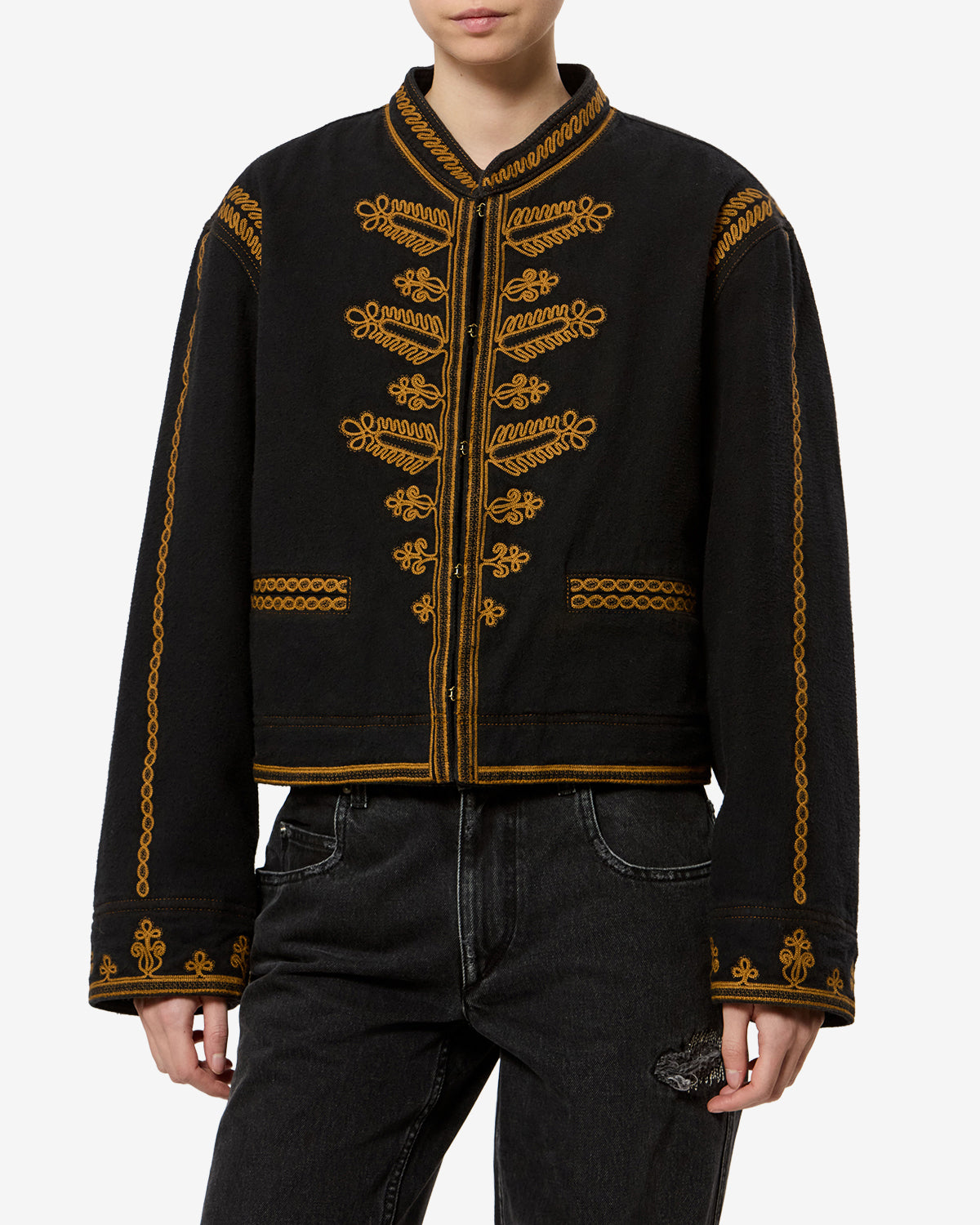 Emalia Jacket - Women - Black - Size 38 - Marant Étoile