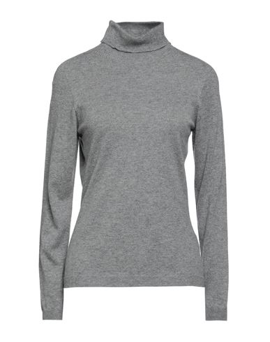 Woman Turtleneck Grey Size ONESIZE Viscose, Nylon, Wool, Cashmere, Polyester