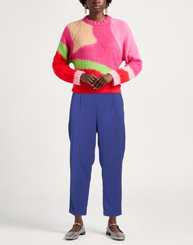 Woman Pants Bright blue
