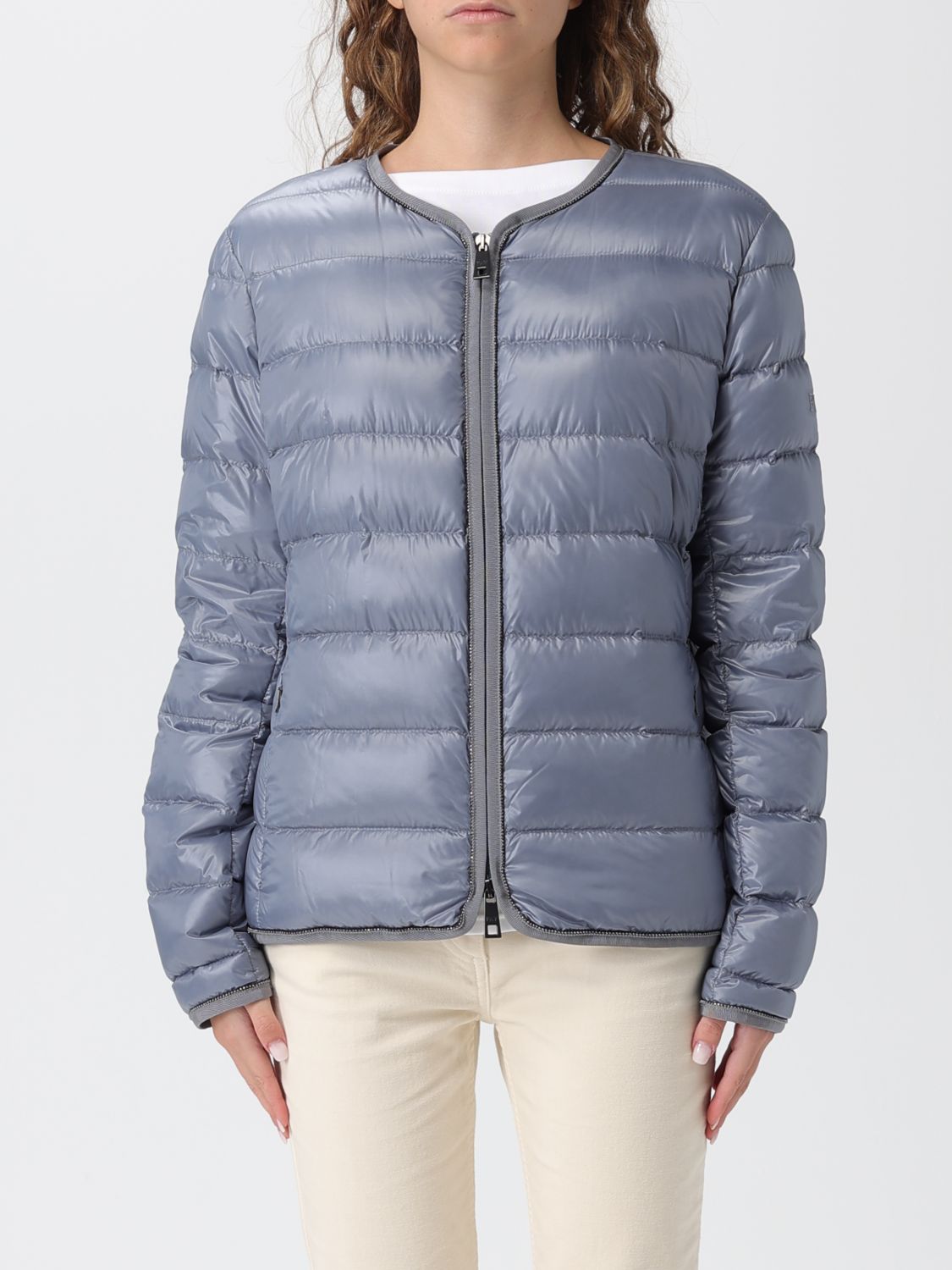 Coat Woman color Blue