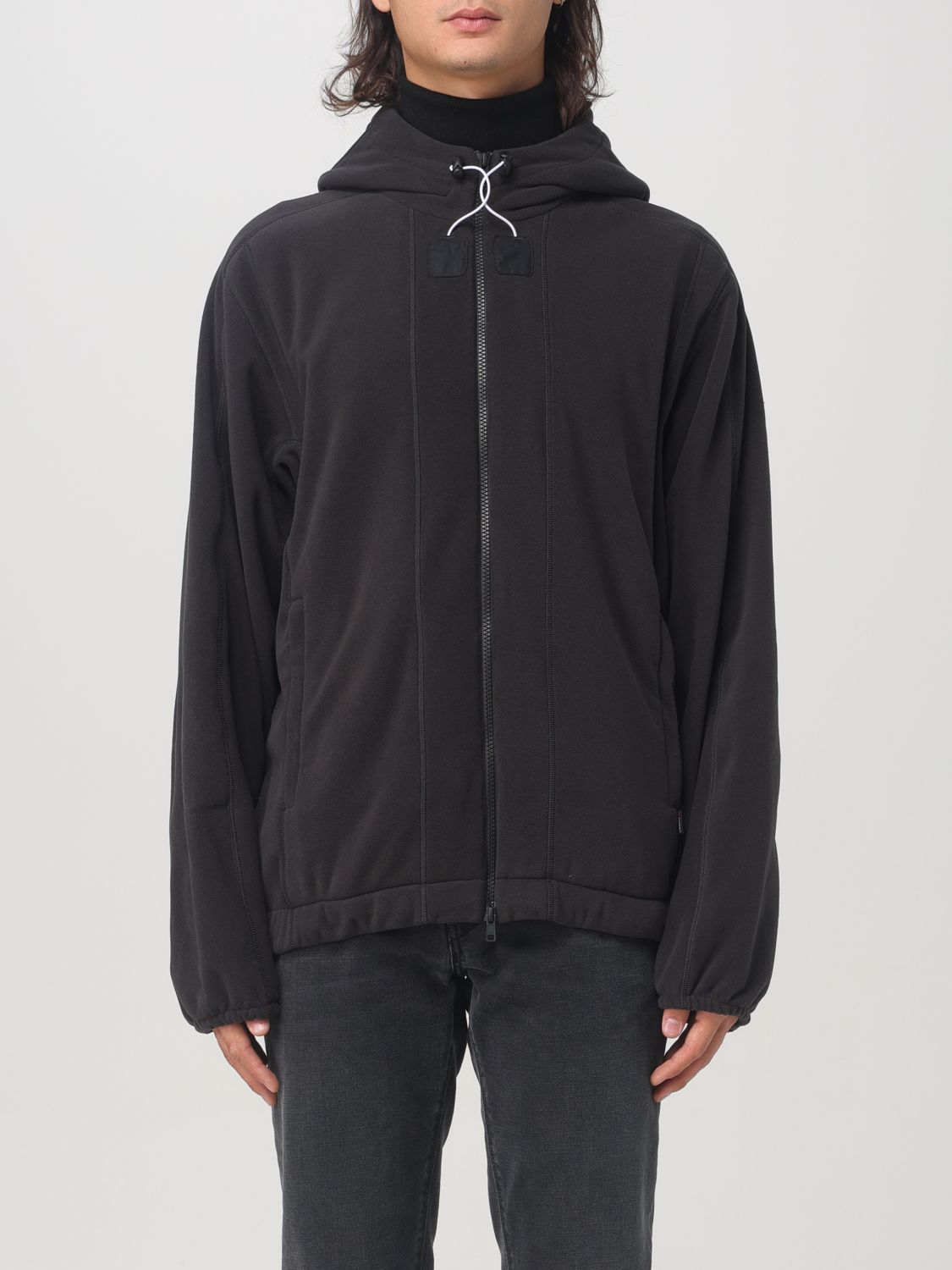 Fleece hoodie - Black