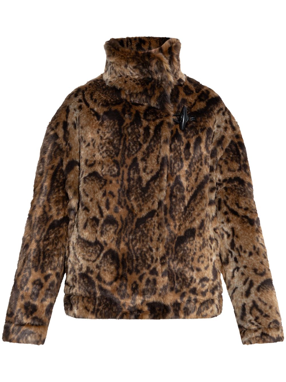 Faux fur jacket - Brown