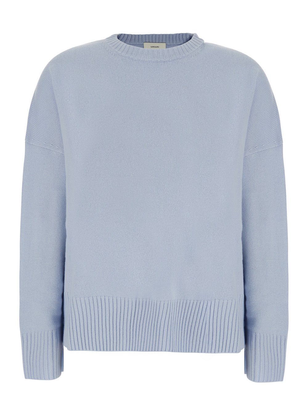 100% Cashmere Sweater — Blue