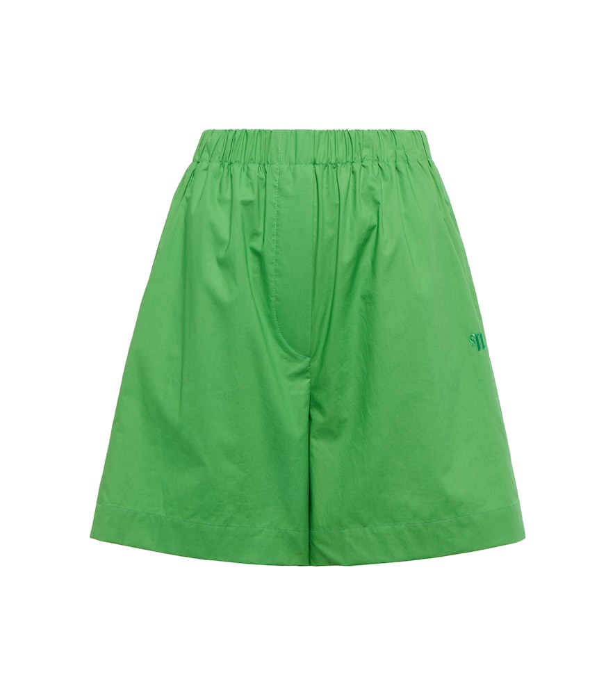 Megan cotton poplin shorts
