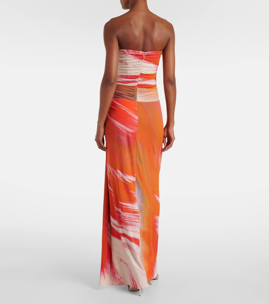 Emma printed jersey maxi dress