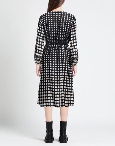 Caractère Woman Midi dress Black Size 10 Viscose