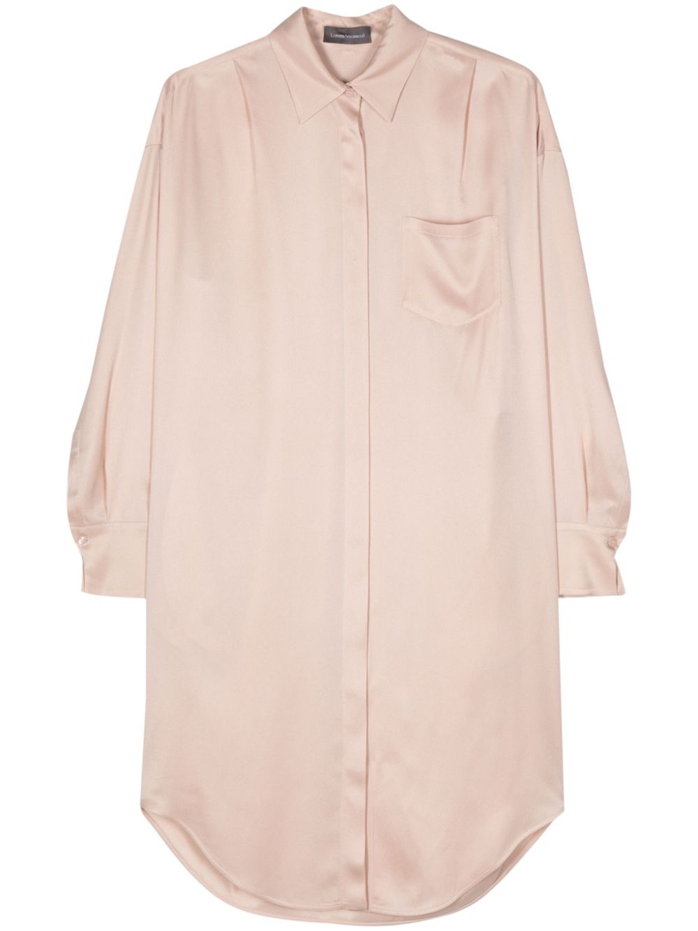 Midi shirt dress - Pink