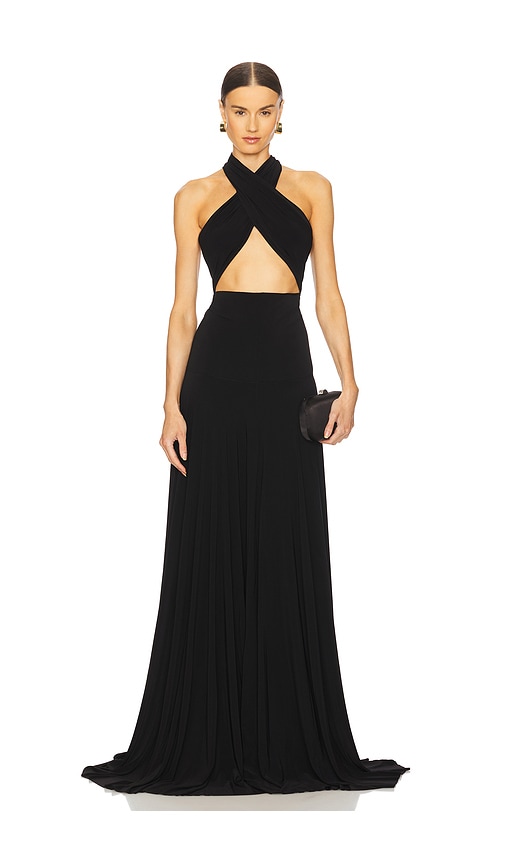 Norma Kamali Convertible Gown in Black. -  XL also in L, M