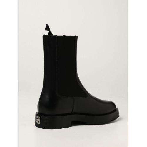 4G plaque Chelsea boots - Black
