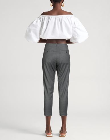 Woman Pants Grey Size 29 Virgin Wool, Elastane