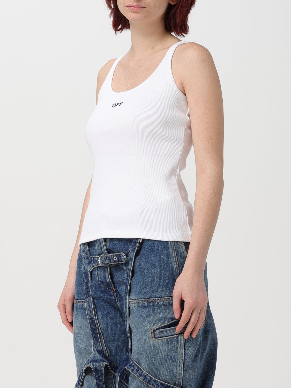 Top Woman color White