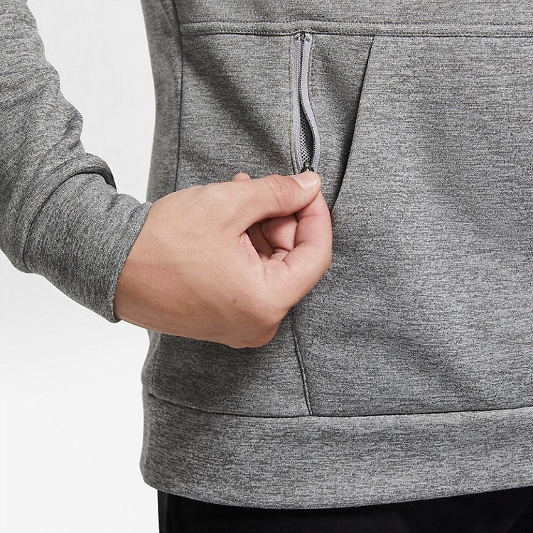 Therma Pullover Swoosh Training Hoodie 'Dark Grey Heather'