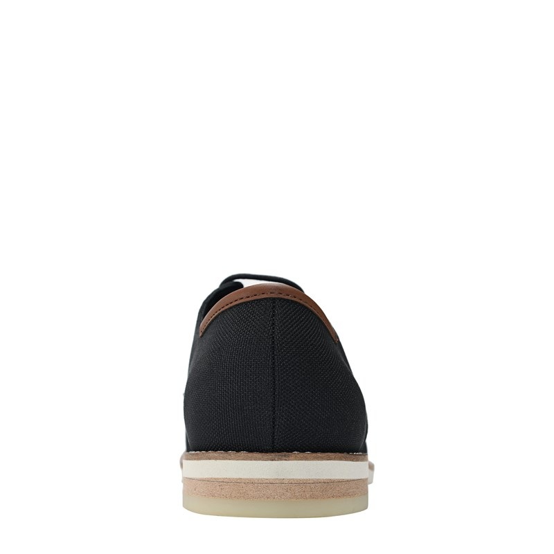 Men's Adeso Plain Toe Oxford Shoes (Black)