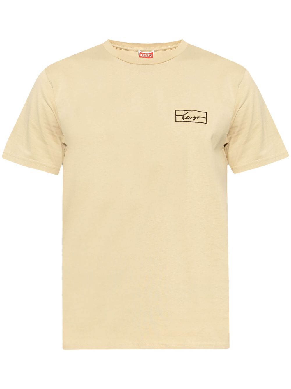 Logo-embroidered T-shirt - White