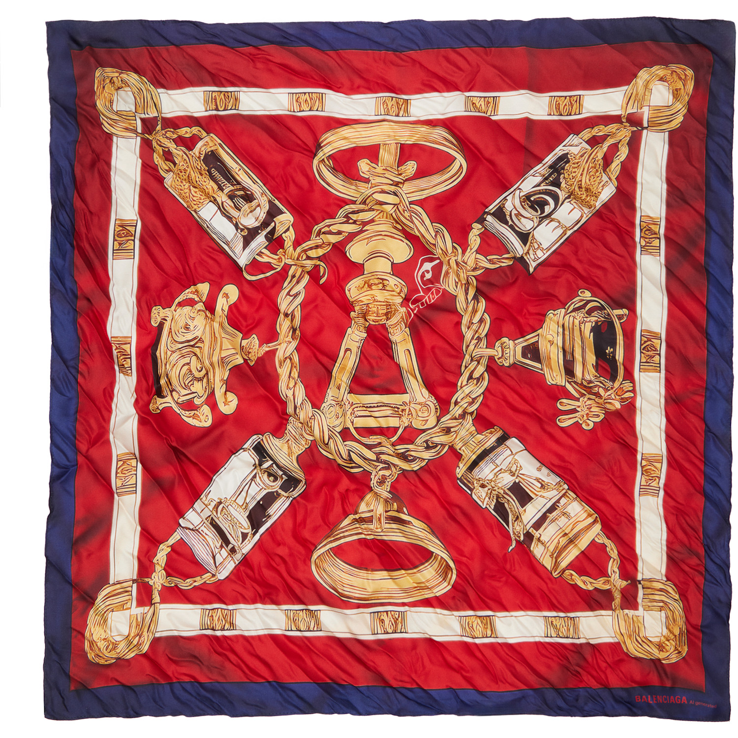 Burgundy AI Scarf