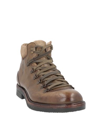 Man Ankle boots Khaki Size 10 Leather