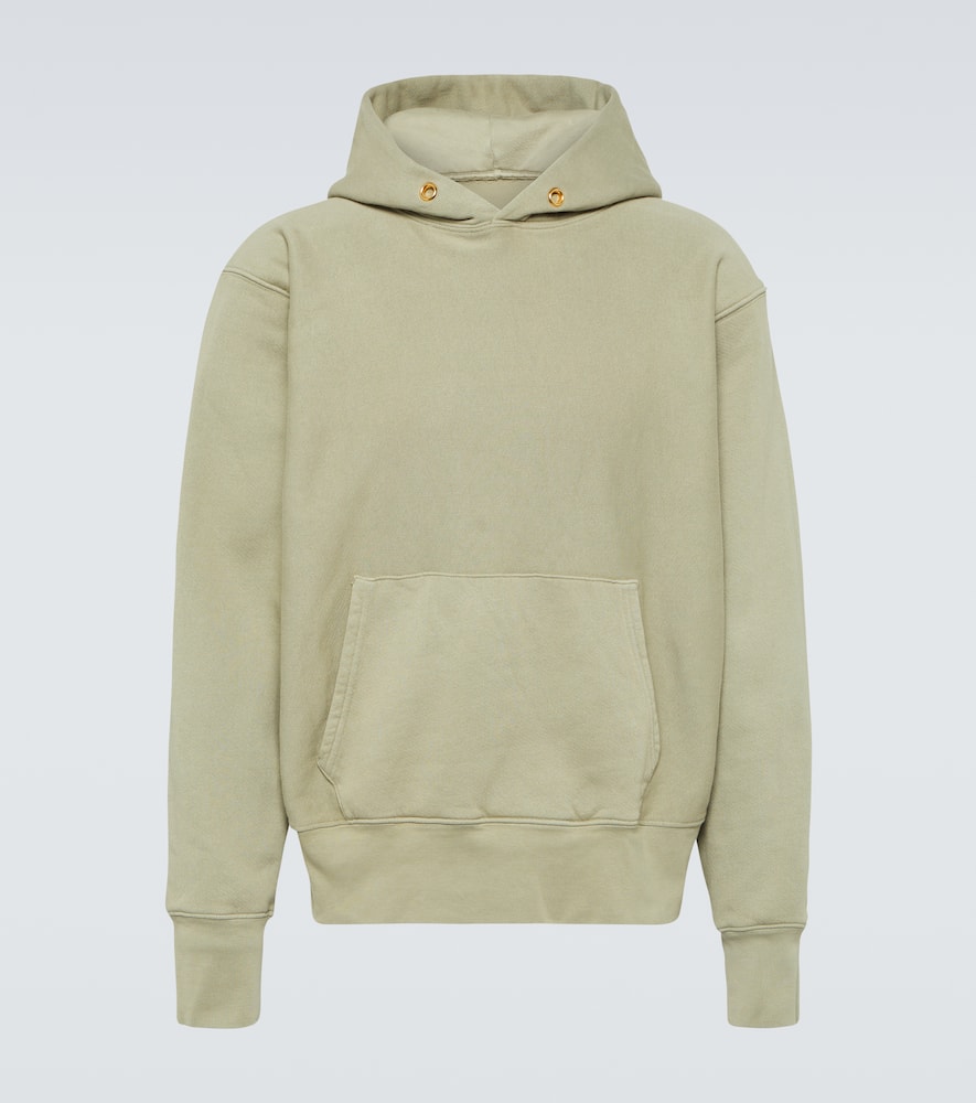 Cotton jersey hoodie
