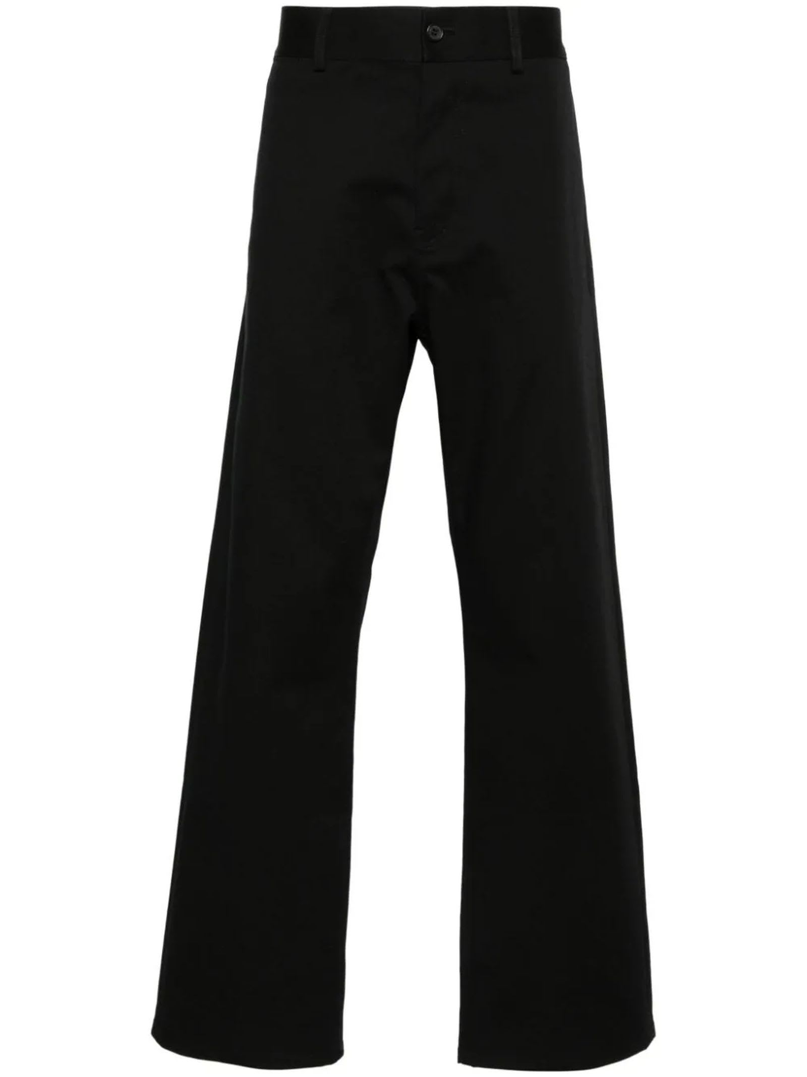 Pants In Black Cotton