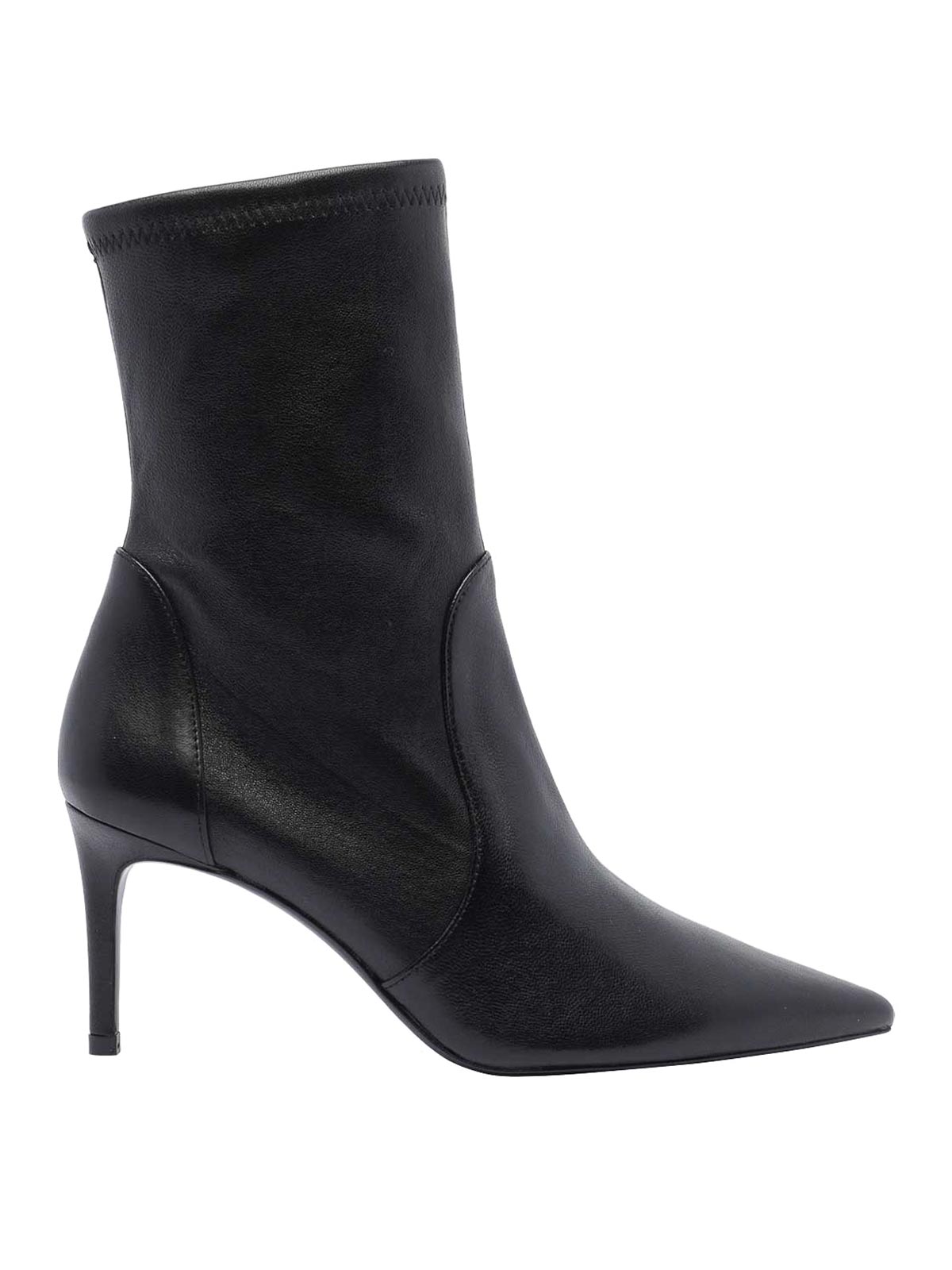 Black Stuart Power Pump Booties