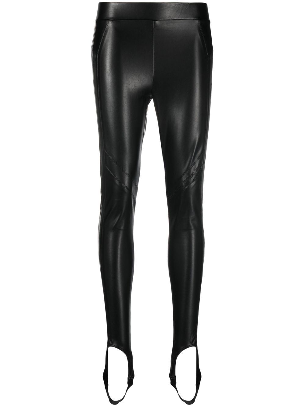 Stirrup cuff leggings - Black