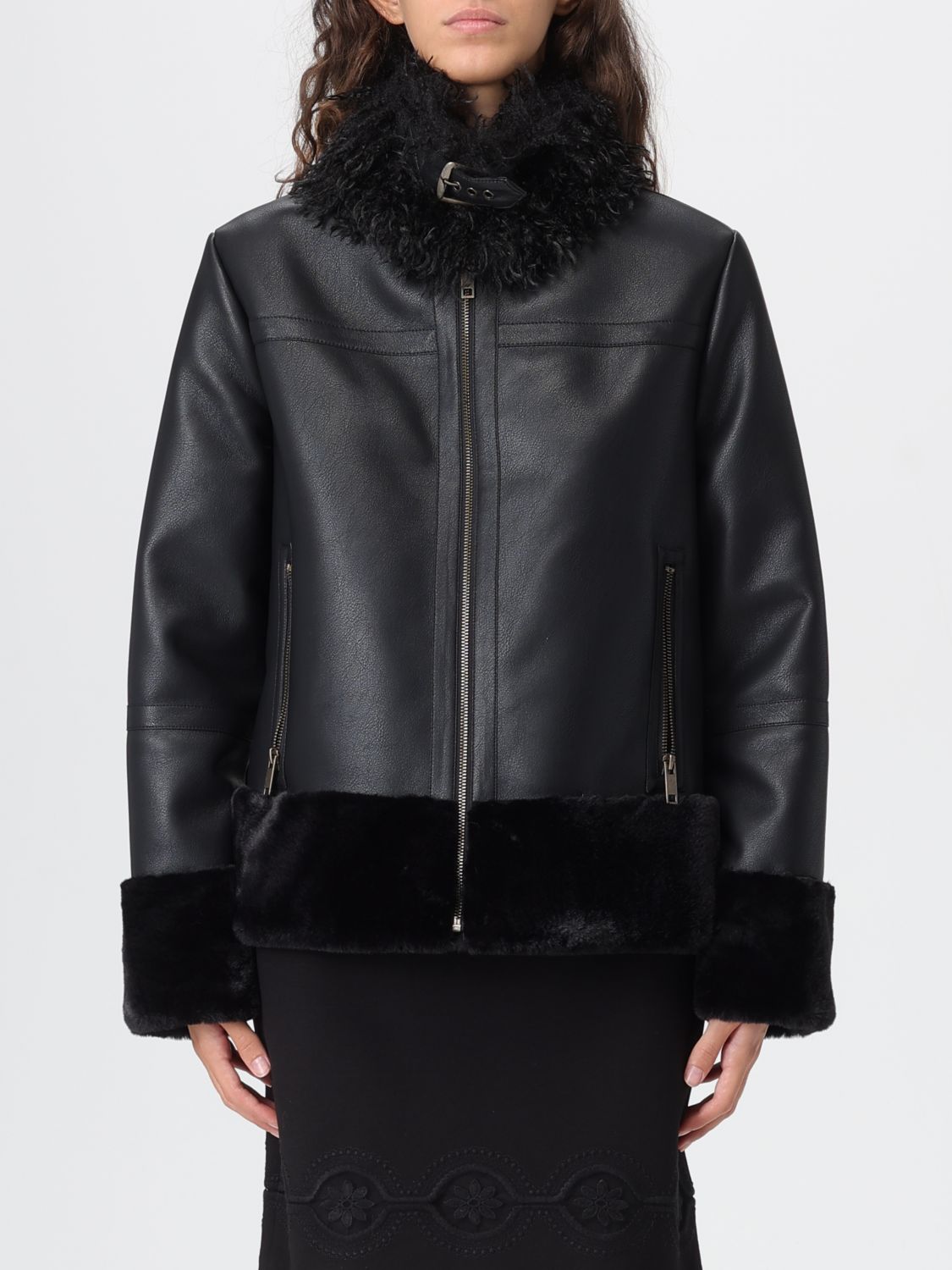 Jacket Woman color Black