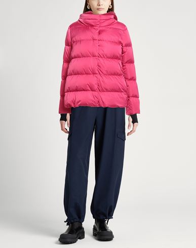 Woman Puffer Magenta Size 4 Polyester