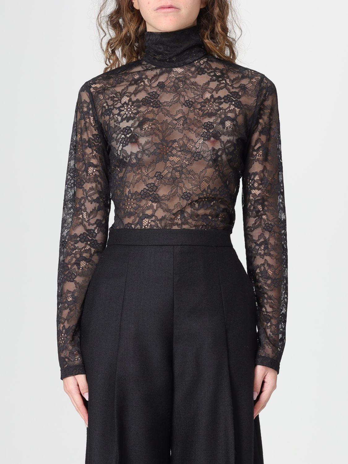 Bodysuit Woman color Black