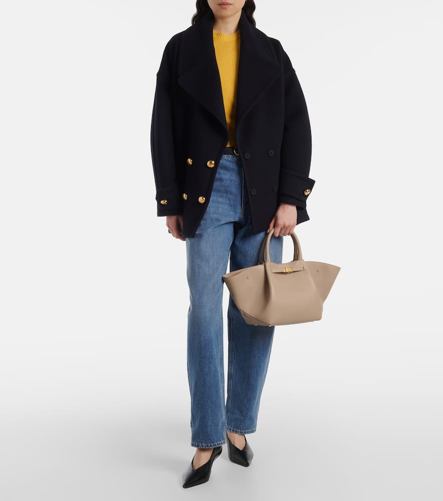 New York Medium leather tote bag