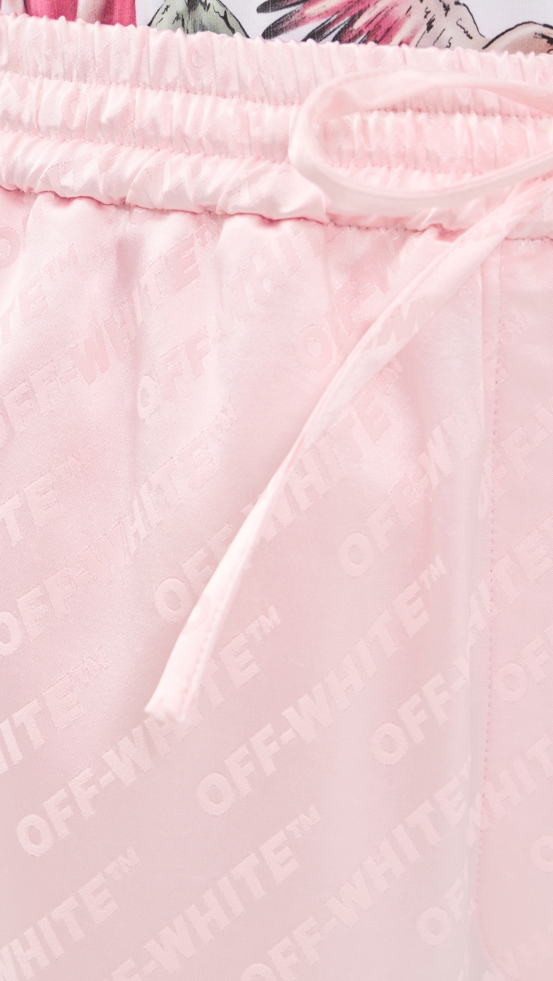 Satin Pajama Pants Soft Pink