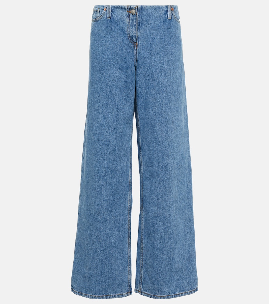 Magda Butrym Low-rise wide-leg jeans