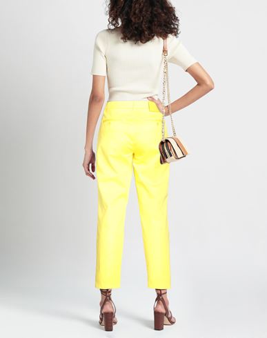 Jacob Cohёn Woman Pants Yellow Size 2 Cotton, Elastane, Polyester