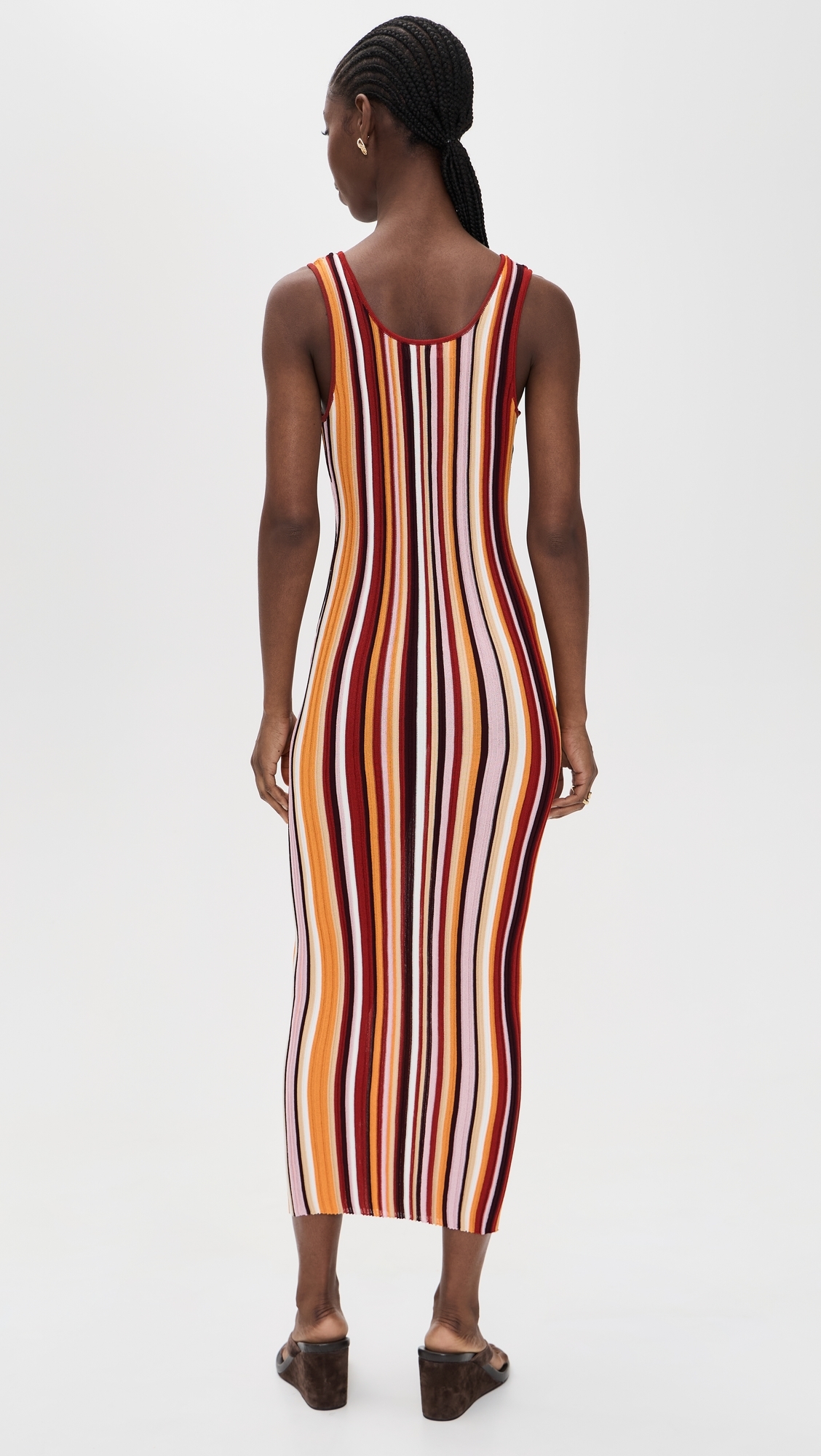 Kerry Knit Dress Rust Multi