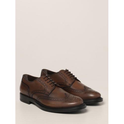 Brogue Shoes Men colour Walnut