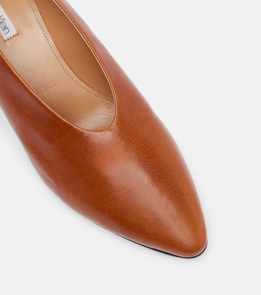 Bri leather pumps