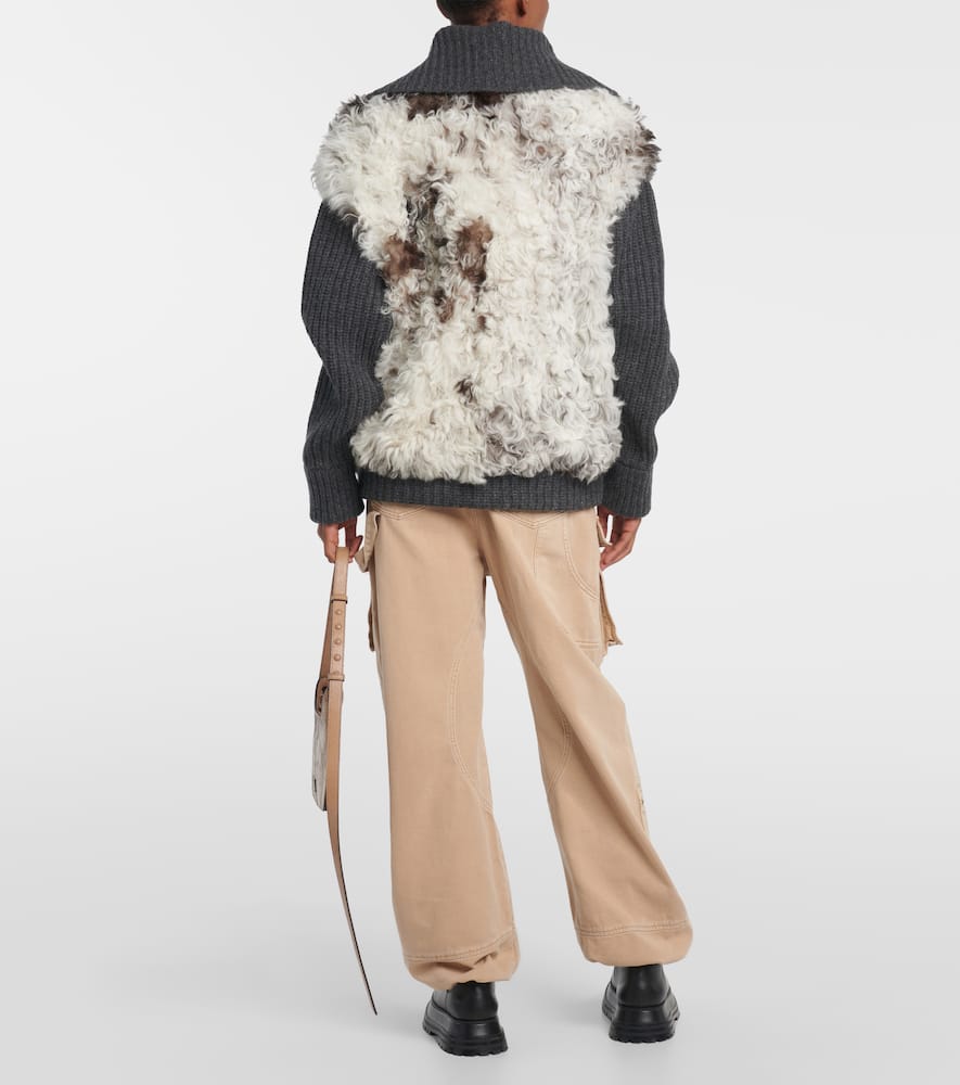 The Big Chill shearling and wool jacket