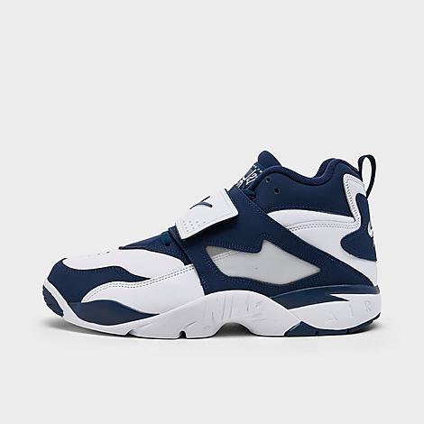 Men's Diamond Turf Casual Shoes in White/College Navy/Metallic Silver