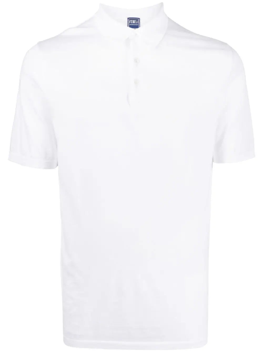 Cotton Piqué Polo Shirt — White