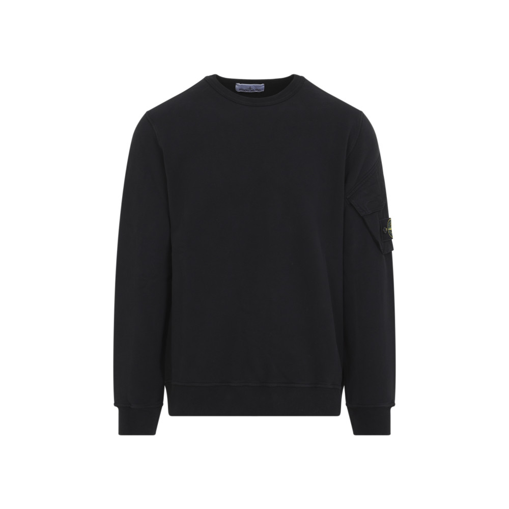 Black Crew Neck Sweatshirt