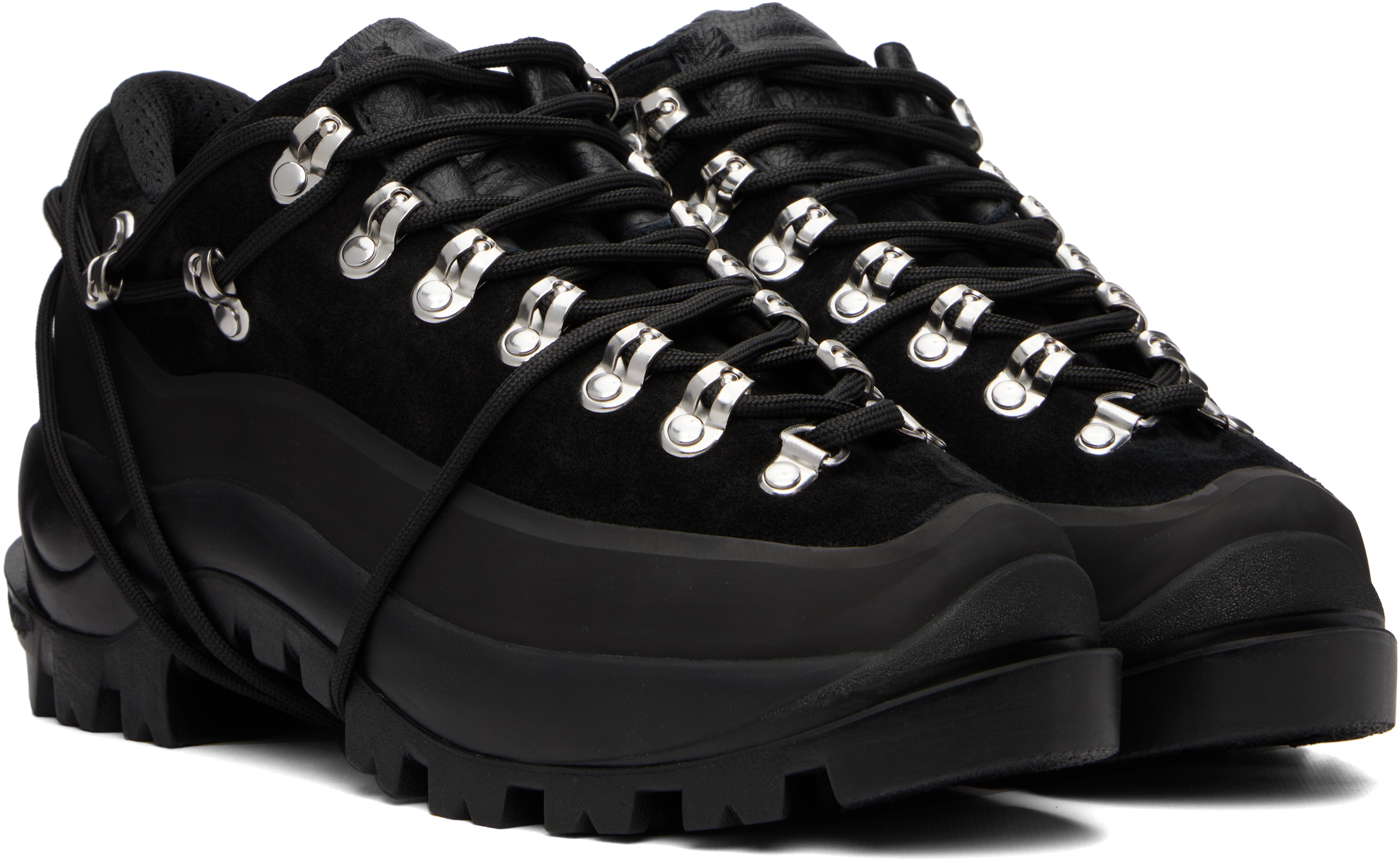 Black Low Hiking Boots