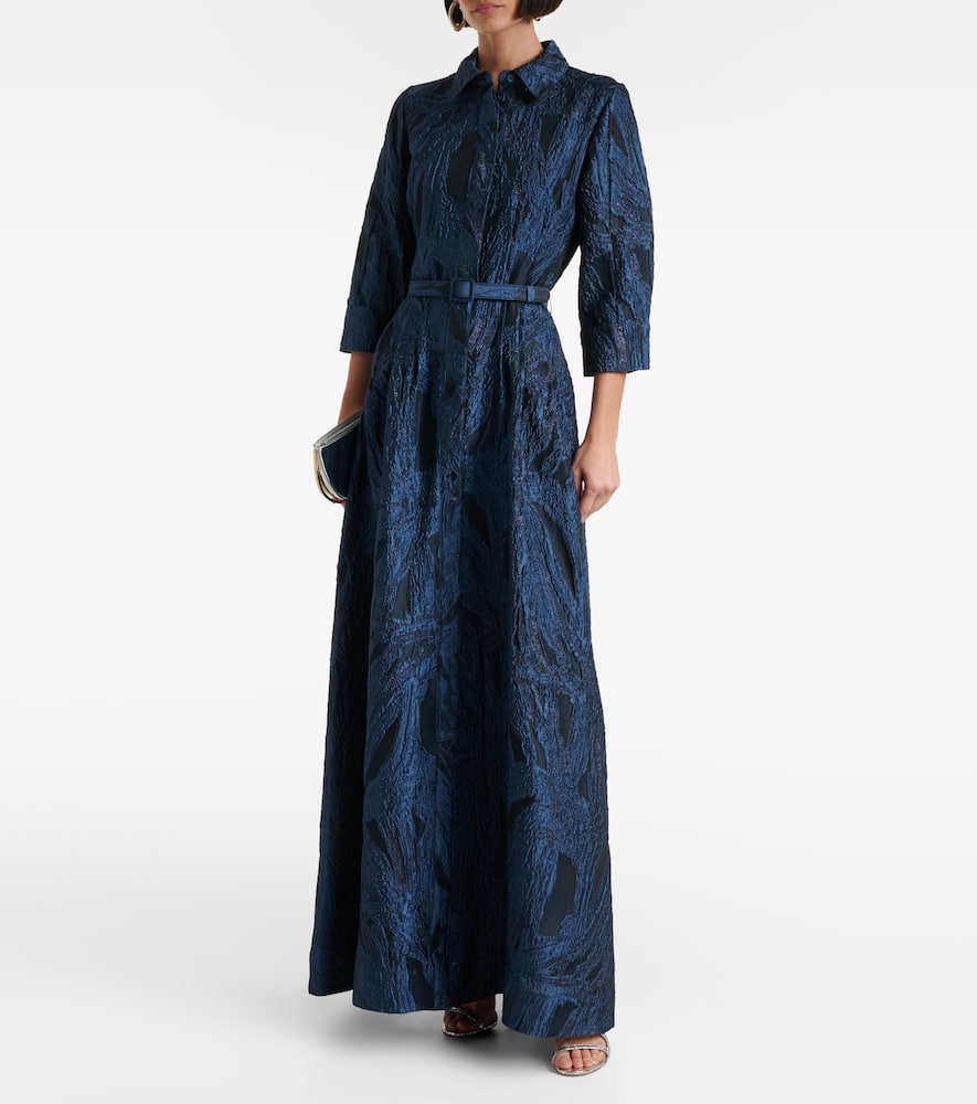 Simkhai Courtney jacquard gown