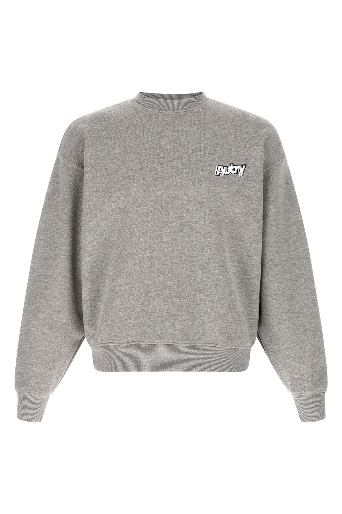 Logo Print Embroidery Sweatshirt