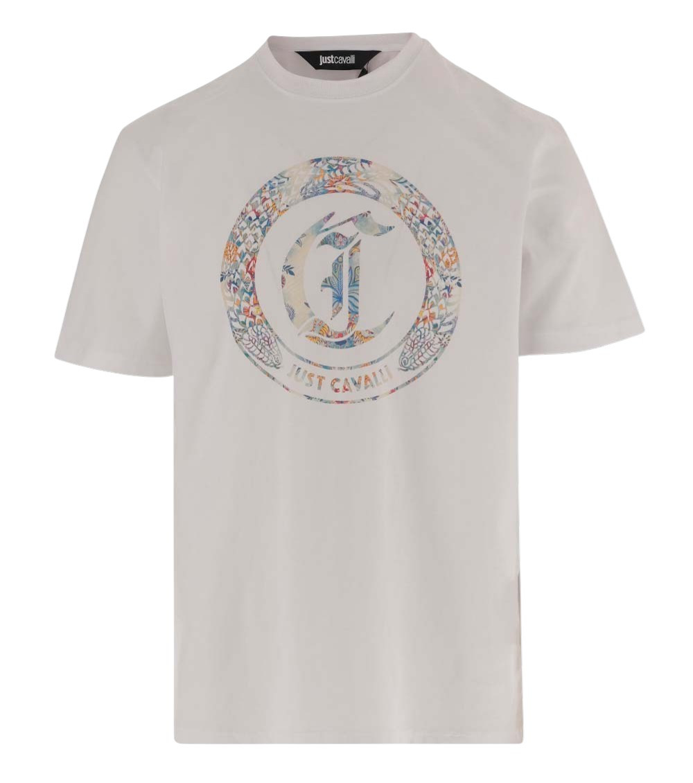Beige Graphic Crew Neck T-Shirt