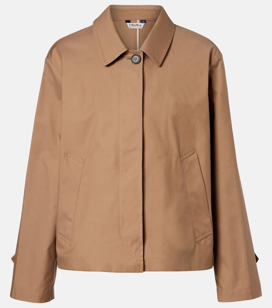 Bambola cotton-blend twill jacket