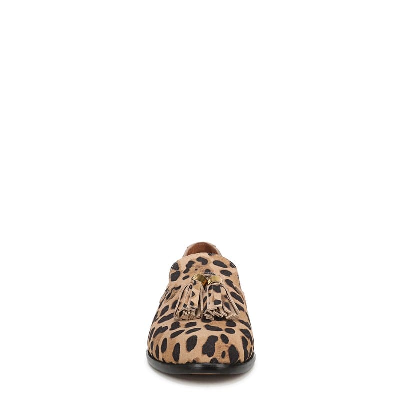 Women's Hartlie Tassel Loafers (Brown Leopard Print Suede)