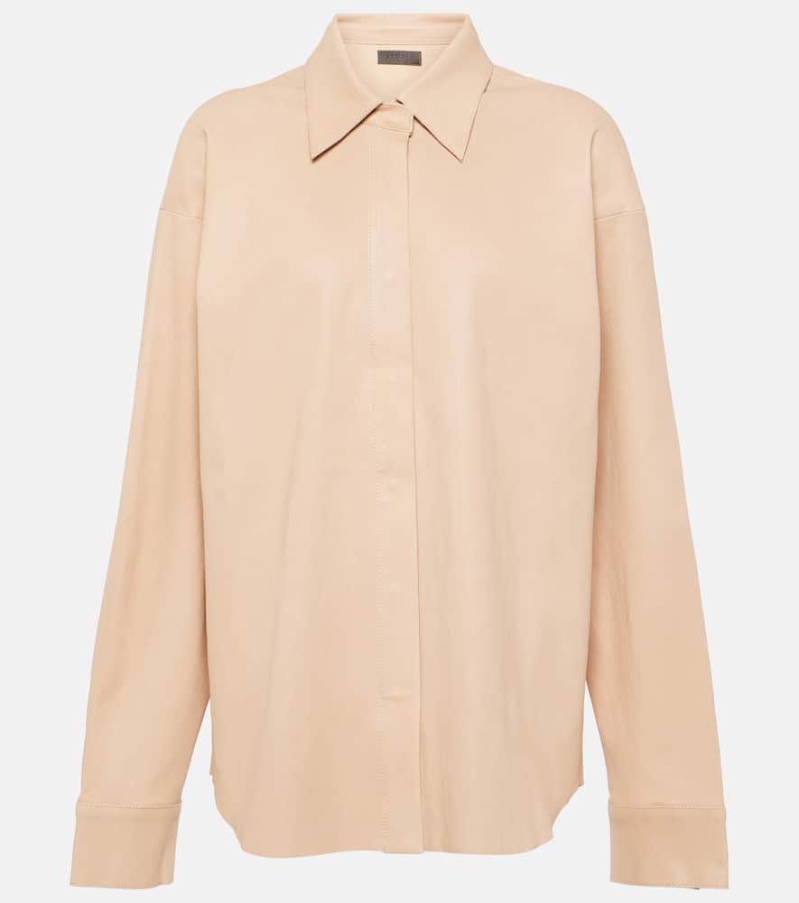 Simone leather top