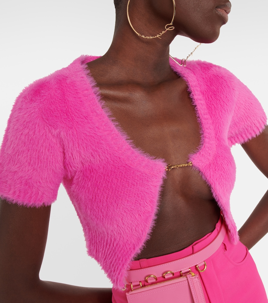 La Maille Neve cropped cardigan