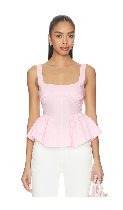 Lovers and Friends Victoria Top in Pink. - L also in M, S, XL