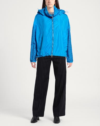 Woman Jacket Bright blue Size 6 Polyamide